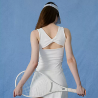 NowRose Riviera Twist Athletic Tank Top