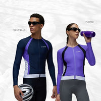 Pyrovibe GlacierFlow Long Sleeve Cycling Jersey
