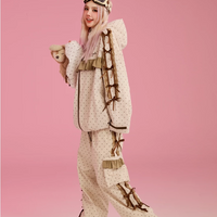 Swagli Lace Ribbon Snowboarding & Skiing Suit