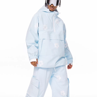 Chillwhite Light Blue Bloom Freestyle Snow Wear Collection