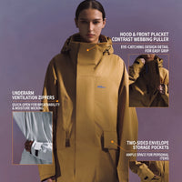 NowInSnow Apex 3L Hard Shell Snowboard Jacket