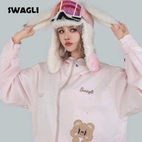 SWAGLI PinkieBear Snow Suit