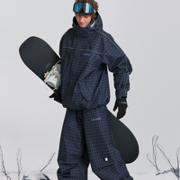 Molocaster Twilight Plaid Ski Suit Set