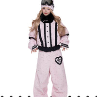 CHOP CHOP Sweetheart Ruffle Padded Snow Suit