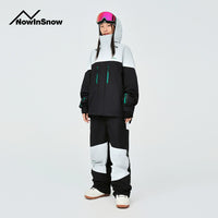 NIS 24/25 Classic Contrasting Color 3L Snowboarding Jacket and Pants