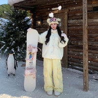 Skibear Custard Bun Snowboarding & Skiing Suit