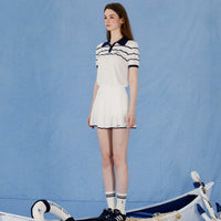 NowRose Seabreeze Wave Performance Skort