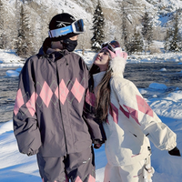 MOLOCOSTER Diamond Argyle Waterproof Ski Suit Se