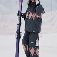MOLOCOSTER Diamond Argyle Waterproof Ski Suit Se
