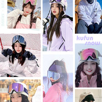 KUFUN Anti-Fog Snow Goggle