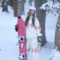 MOLOCOSTER Diamond Argyle Waterproof Ski Suit Se