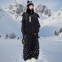 Ananie Dark Night Little Devil Unisex Waterproof Ski Suit Set