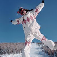 MOLOCOSTER Diamond Argyle Waterproof Ski Suit Se