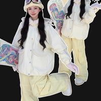 Skibear Custard Bun Snowboarding & Skiing Suit