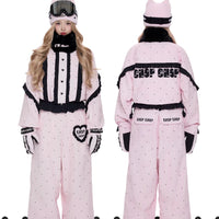 CHOP CHOP Sweetheart Ruffle Padded Snow Suit