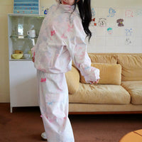LMD SNOW Dreamy Pink Ribbon 3L Snow Suit