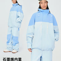 NIS 24/25 Classic Contrasting Color 3L Snowboarding Jacket and Pants