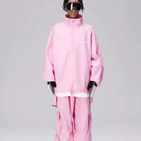 ChillWhite Unisex Red Snow Jacket & Pants | Snow Suits | 23new, bibpants, chillwhite, snow coat, trending, 多巴胺 | Rico’s Snow Boutique