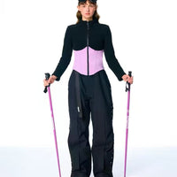 BCG Black & Pink Double-Side Fleece Mid-Layer
