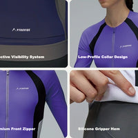 Pyrovibe GlacierFlow Long Sleeve Cycling Jersey