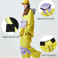 Positibeety Bee Logo Waterproof Snowboarding Jacket and Pants