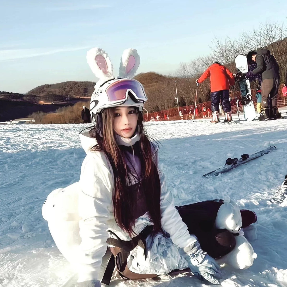 Bunny Ear Helmet Accessories