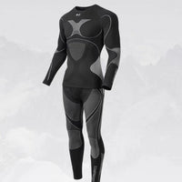 Winter Ski & Snowboard Seamless Thermal Base-layer Sets (For Men)