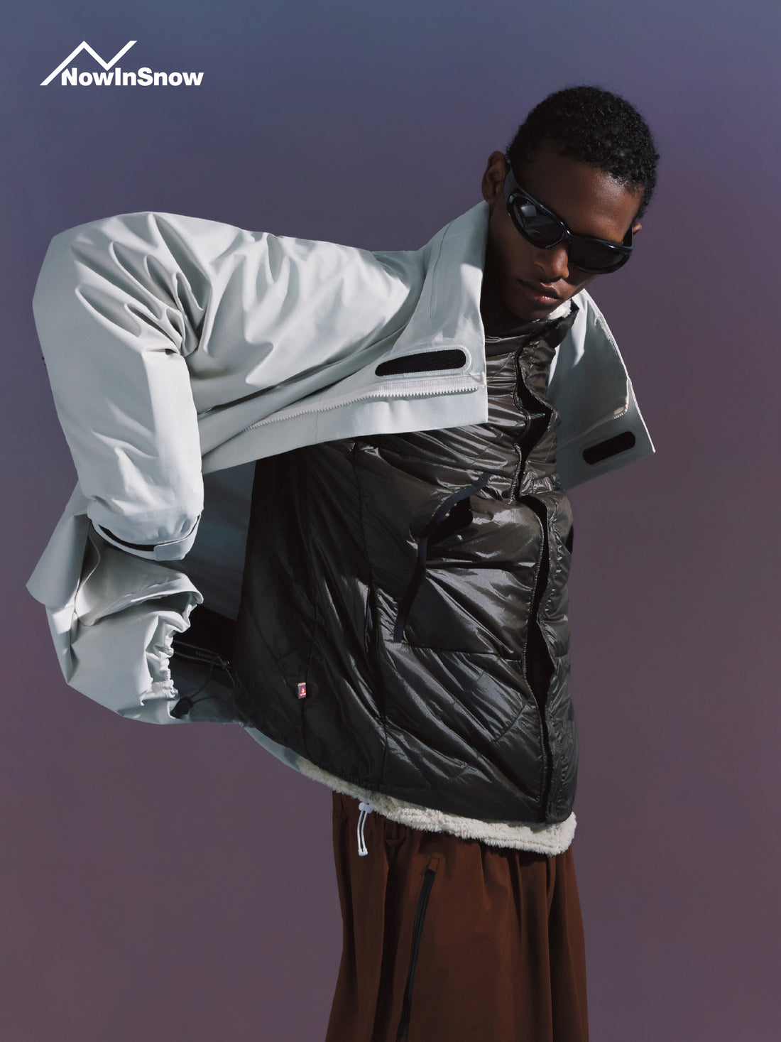 NowInSnow Apex 3L Hard Shell Snowboard Jacket