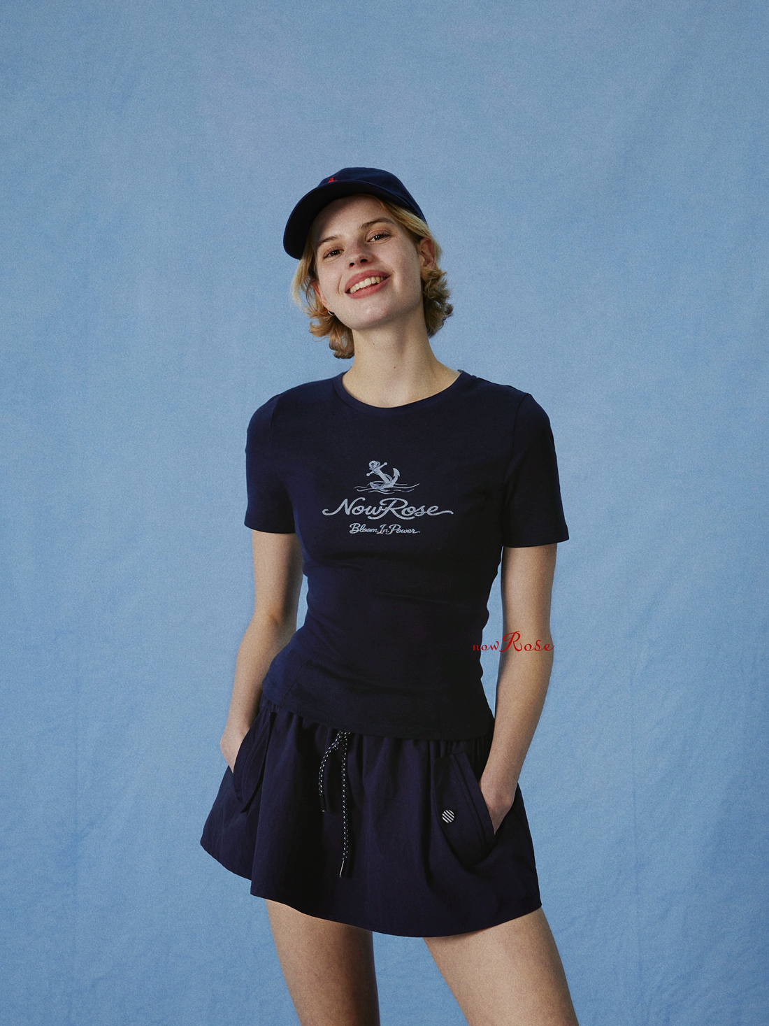 NowRose BreezeFlow Performance Tennis Skort