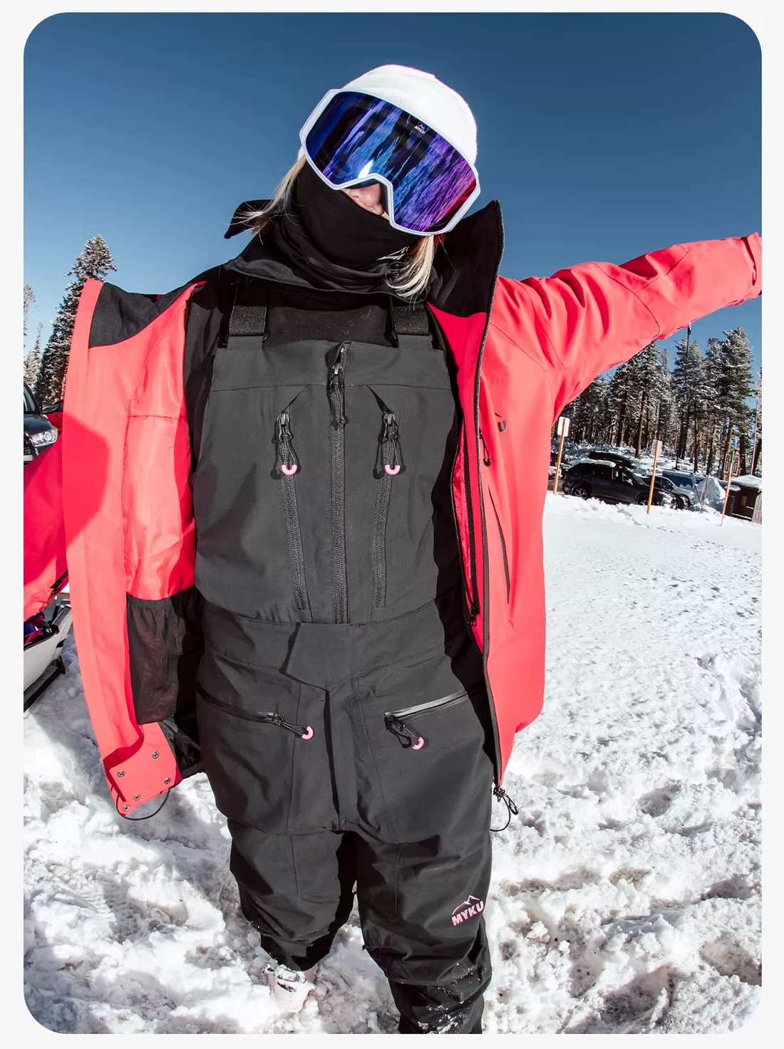Myku Arctic 2.0 Waterproof Bib Pants – 3D Fit Snow Pants