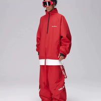 ChillWhite Unisex Red Snow Jacket & Pants