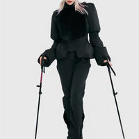 SWAGLI Sculpted Noir Ski Suit
