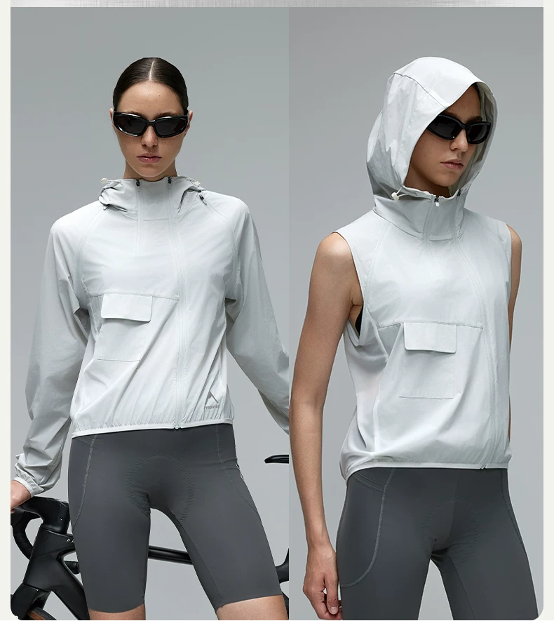 PyroVibe Convertible UV Cycling Jacket