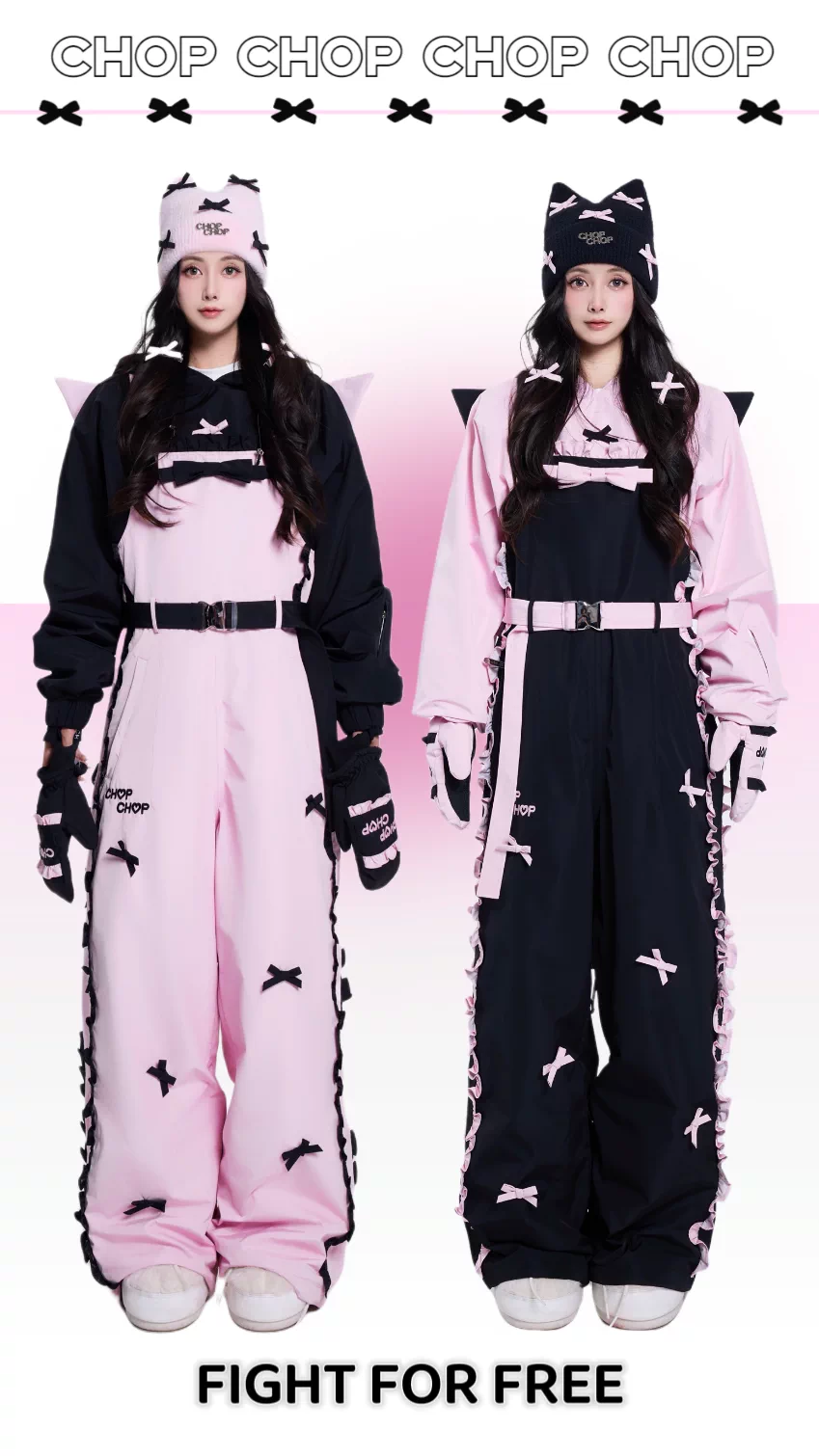 CHOPCHOP Bowknot Sweet & Cool Padded Snow Suit