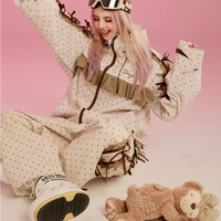 Swagli Lace Ribbon Snowboarding & Skiing Suit
