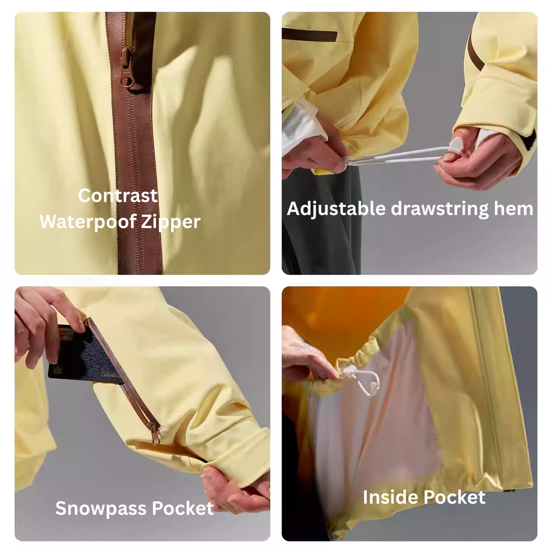 NIS 25/26 Hydra-Zip 3L Snowboard Ski Jacket