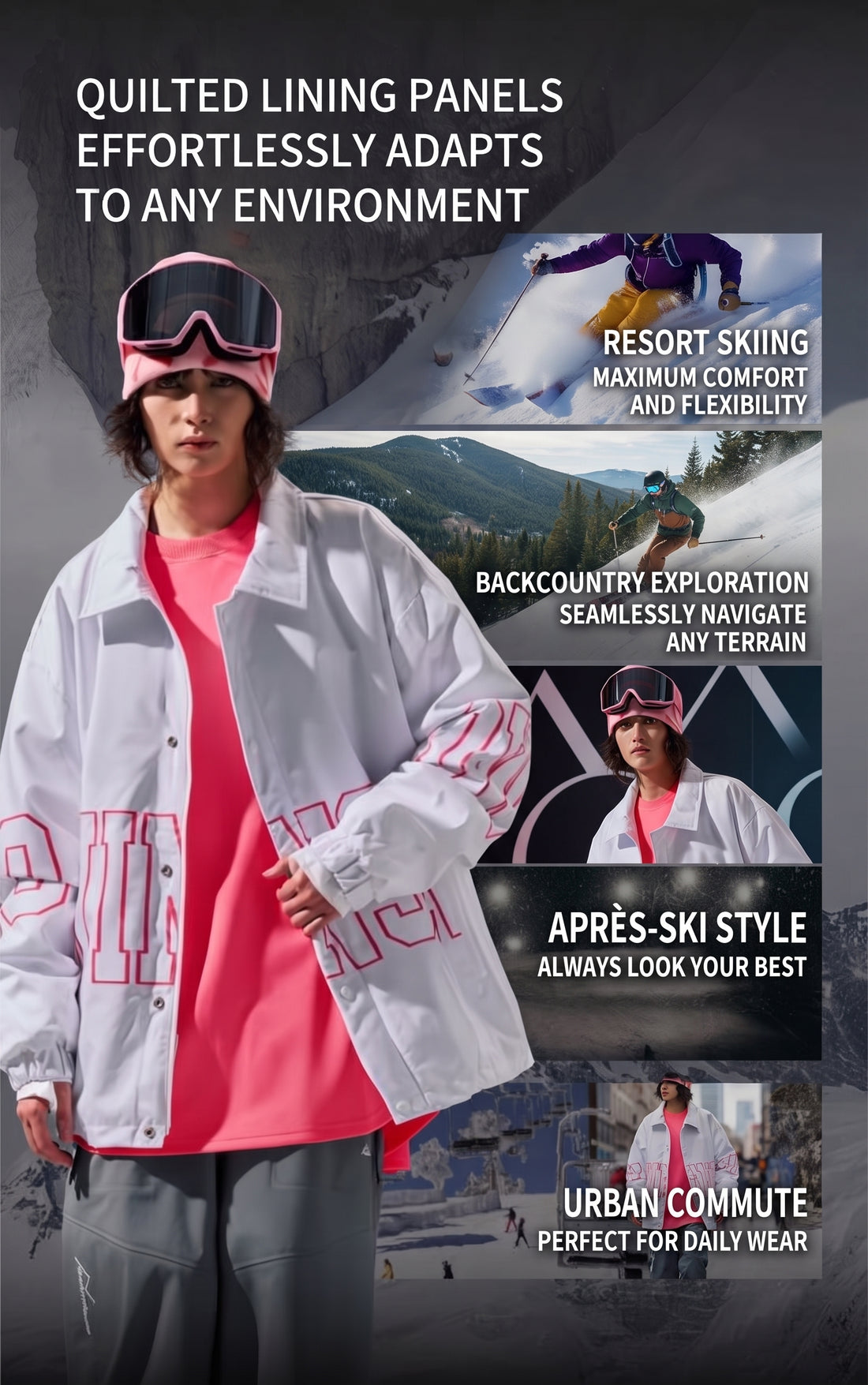 NowInSnow Vivid Series Coach Jacket