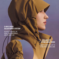 NowInSnow Apex 3L Hard Shell Snowboard Jacket