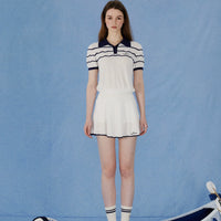 NowRose Seabreeze Wave Performance Skort