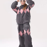 MOLOCOSTER Diamond Argyle Waterproof Ski Suit Se