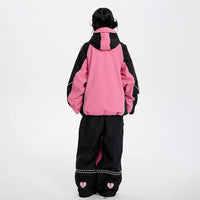 Lovely Ant Sweet Barbie Waterproof Ski Suit Set