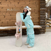 Skibear Arctic Mint Bear Skiing Suit