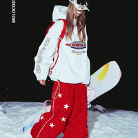 MOLOCOSTER Star Patchwork Waterproof Snowboard Pants