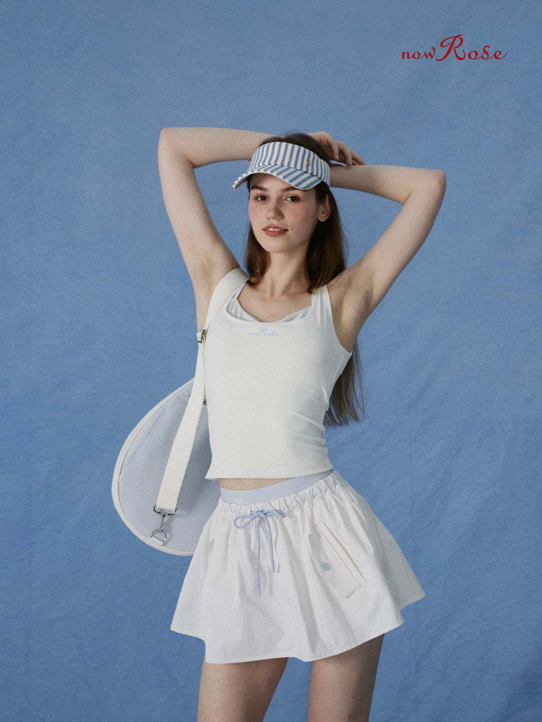 NowRose BreezeFlow Performance Tennis Skort