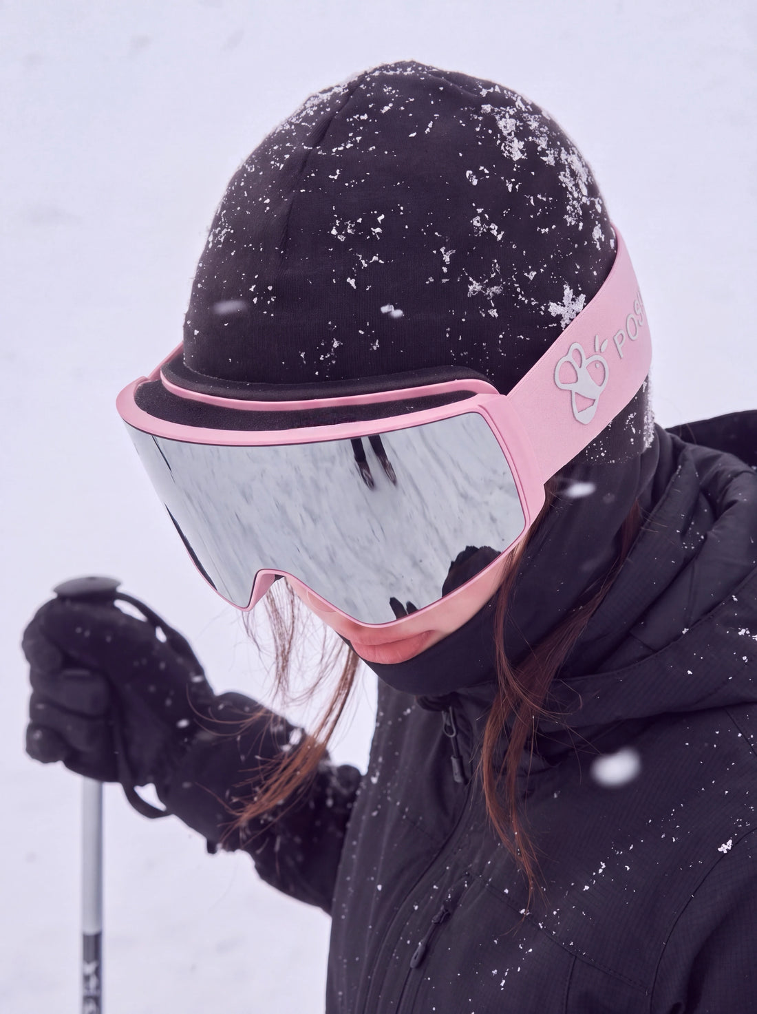 POSITIBEETY 4D Magnetic Anti-Fog Ski Goggles