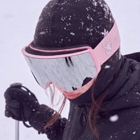 POSITIBEETY 4D Magnetic Anti-Fog Ski Goggles