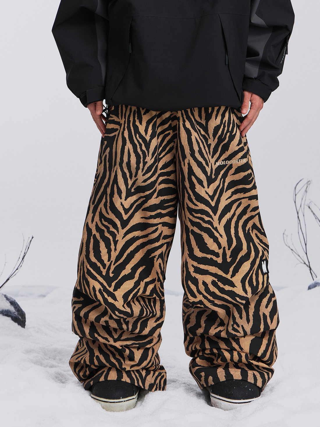 Molocoster Tiger Print 40K Waterproof Ski Pants