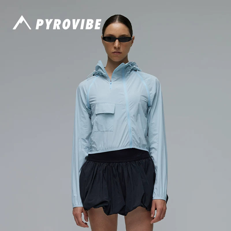 PyroVibe Convertible UV Cycling Jacket