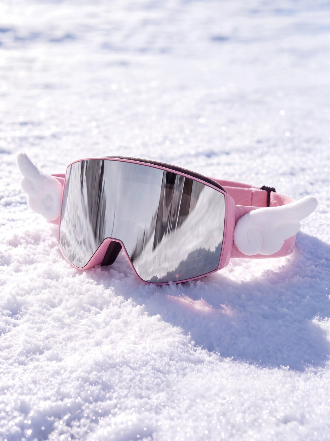 POSITIBEETY 4D Magnetic Anti-Fog Ski Goggles