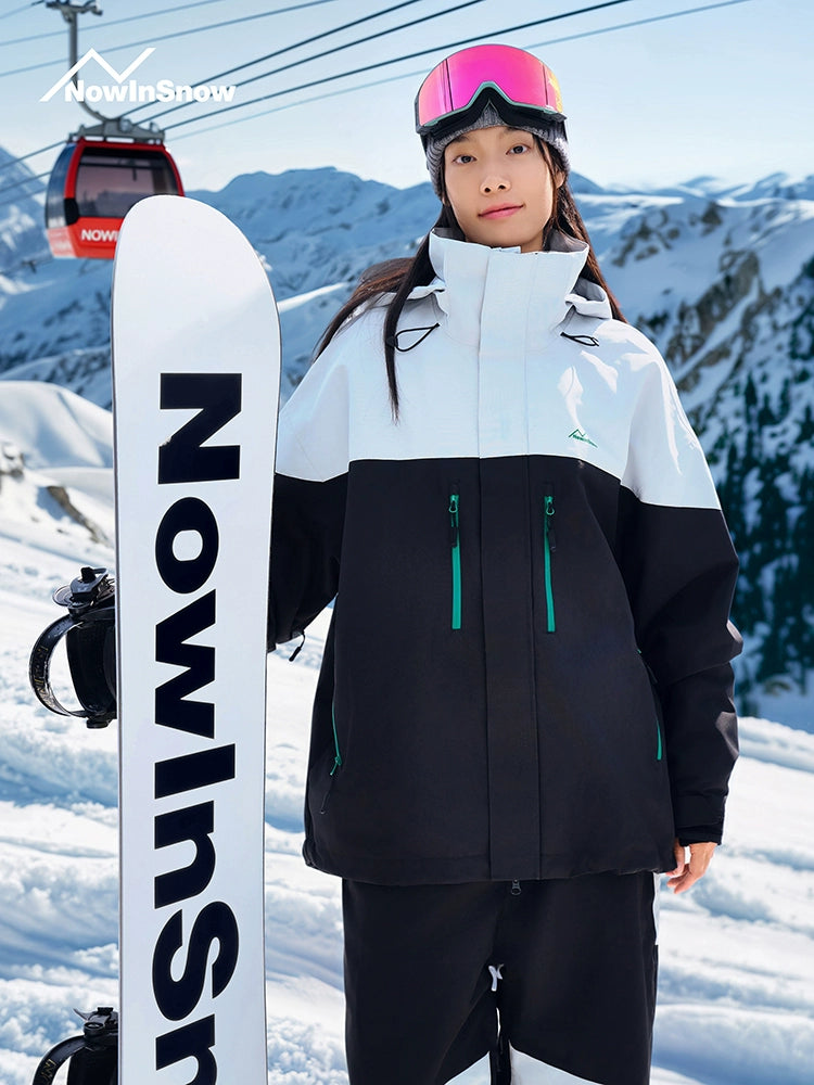 NIS 24/25 Classic Contrasting Color 3L Snowboarding Jacket and Pants